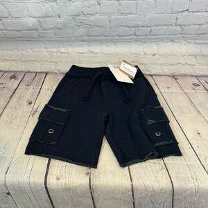 Mish Boy’s Navy Cutoff Sweatshorts